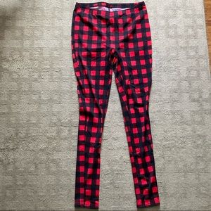 Balera Dancewear Plaid Leggings Size XL